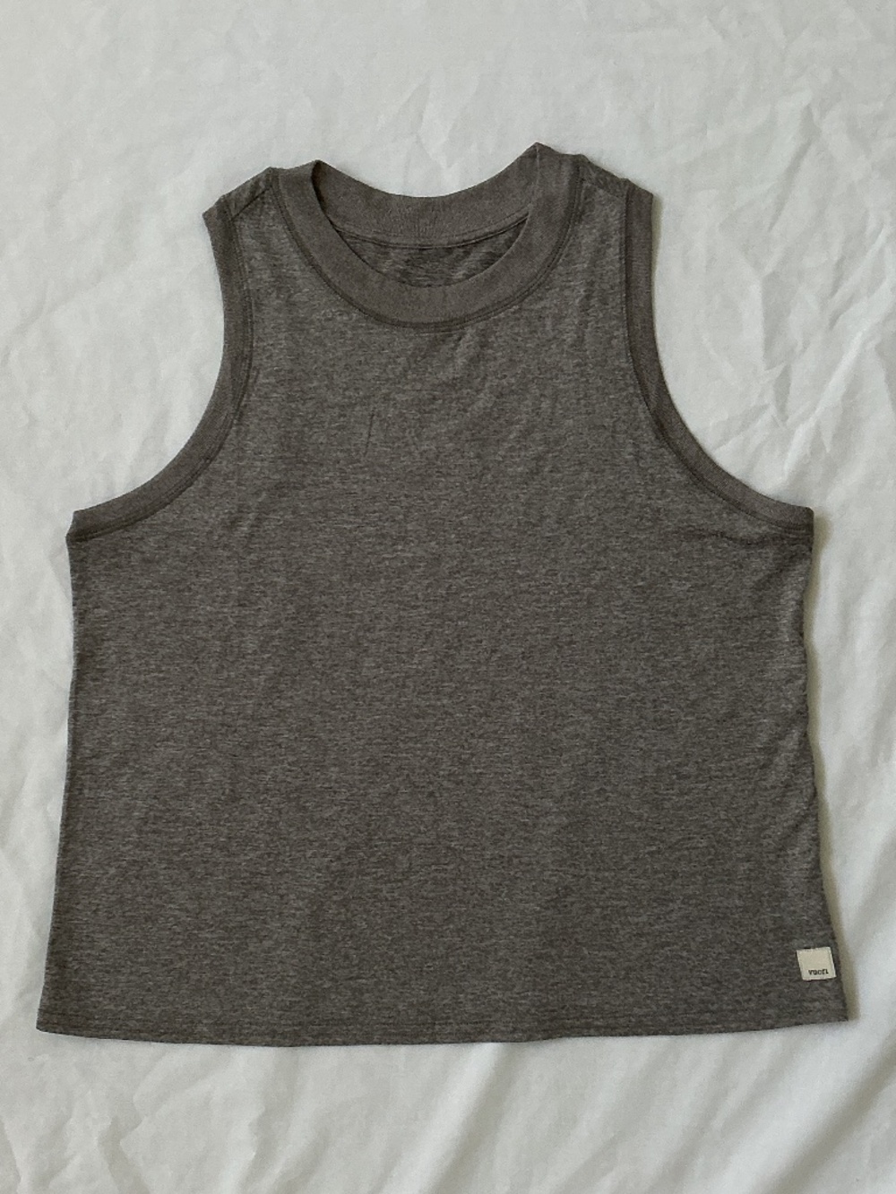 Vuori Engery Tank Heathered Gray
